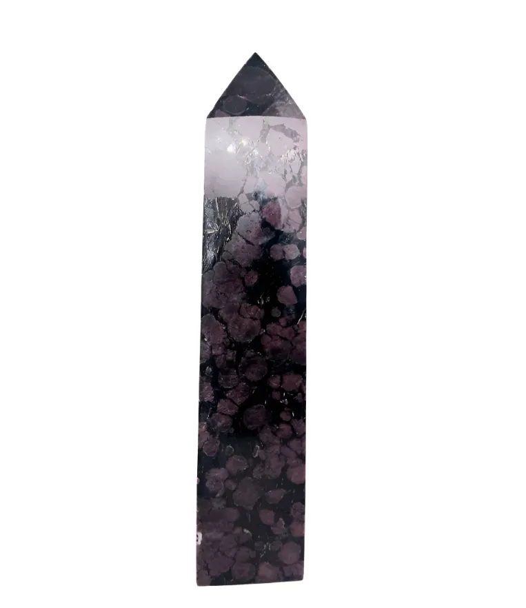 810G Firework Garnet Crystal Tower