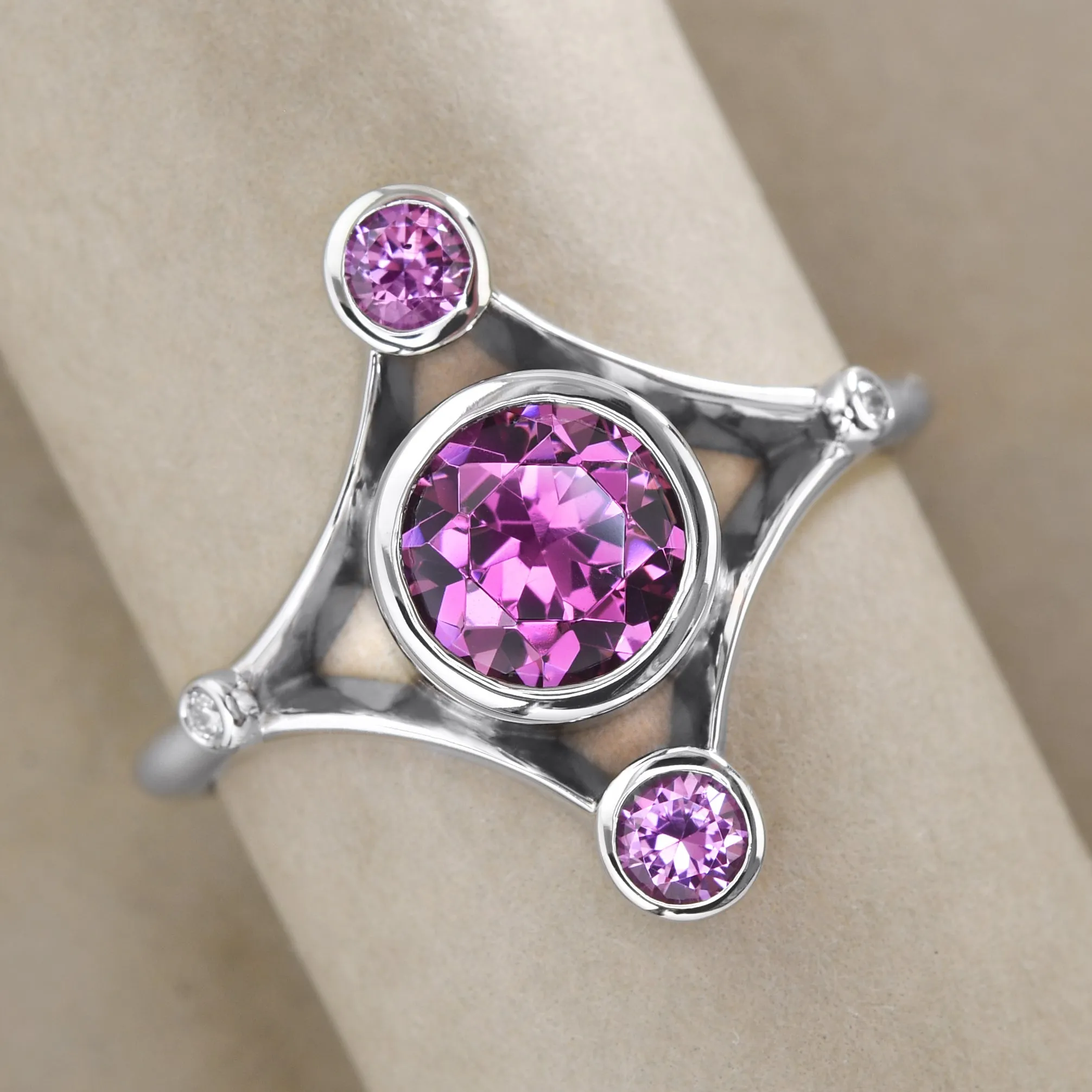 A Glittering Pink Jewel