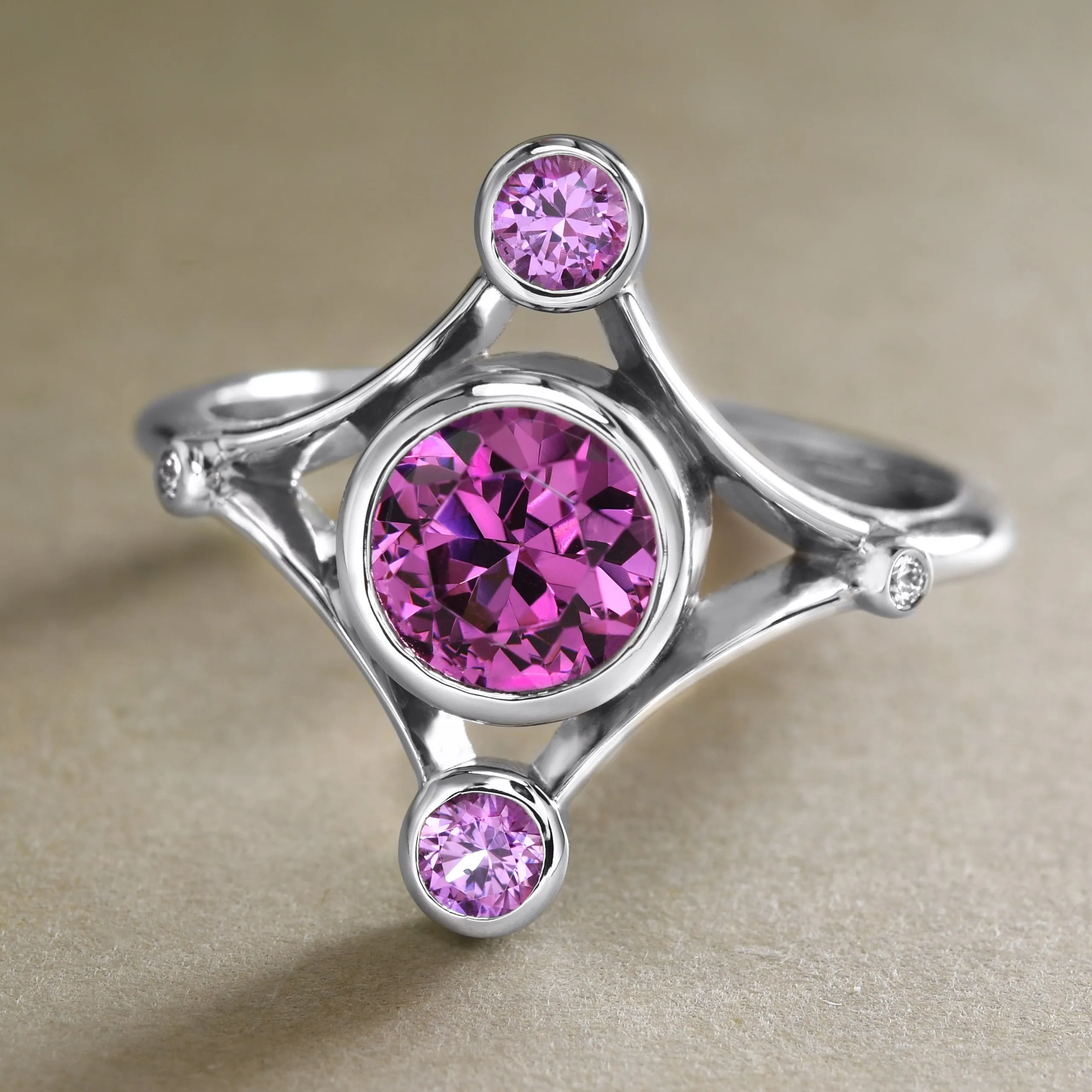 A Glittering Pink Jewel