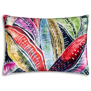 Amber Lumbar Pillow, Jungle Print