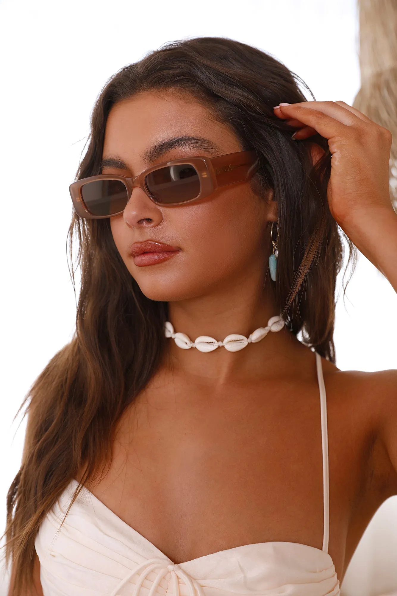 BANBÉ The Kylie Sunglasses Amber-Amber Fade