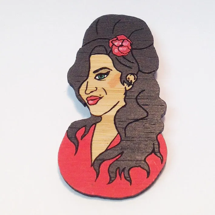 Brooch: Amy Winehouse