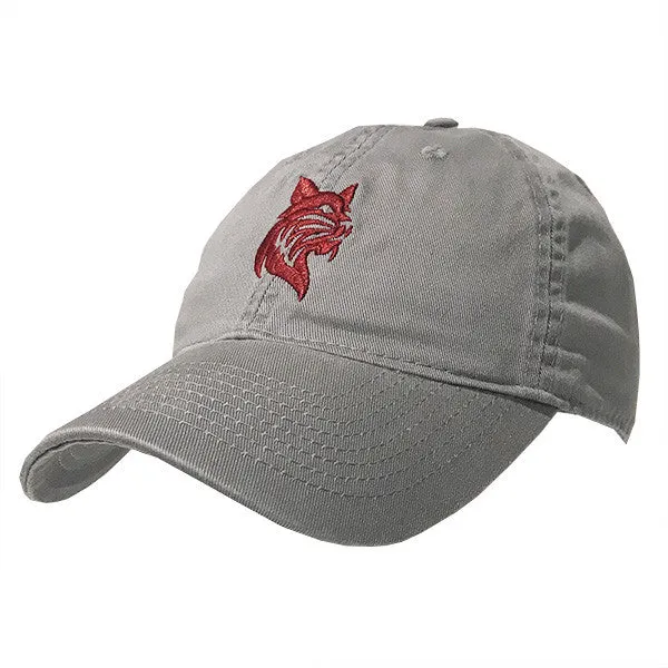 Cap with Bobcat Logo - Grey