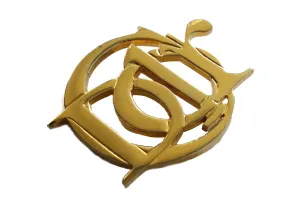 CHRISTIAN DIOR Parfums Logo brooch