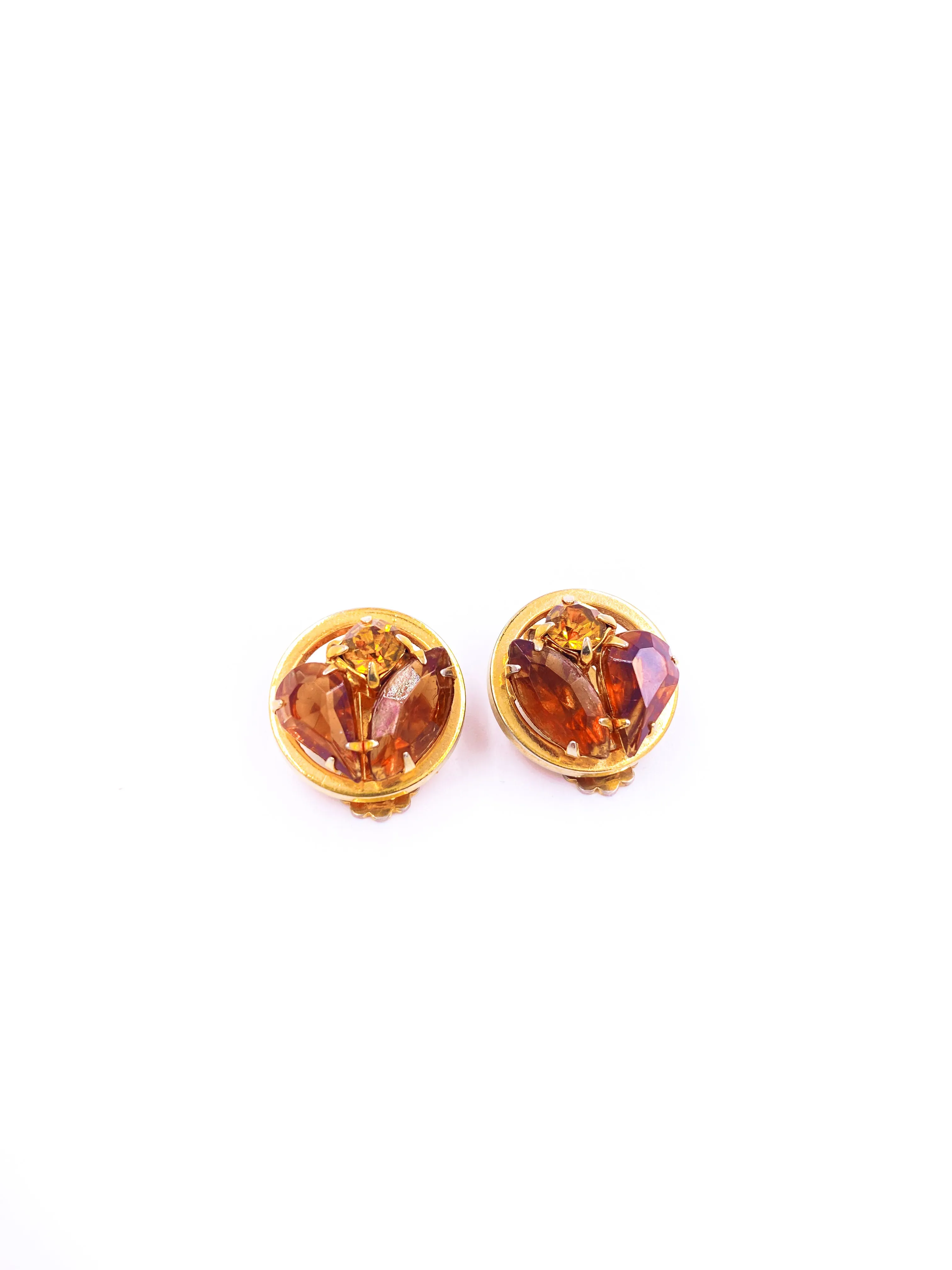 Citrine Stone Earrings