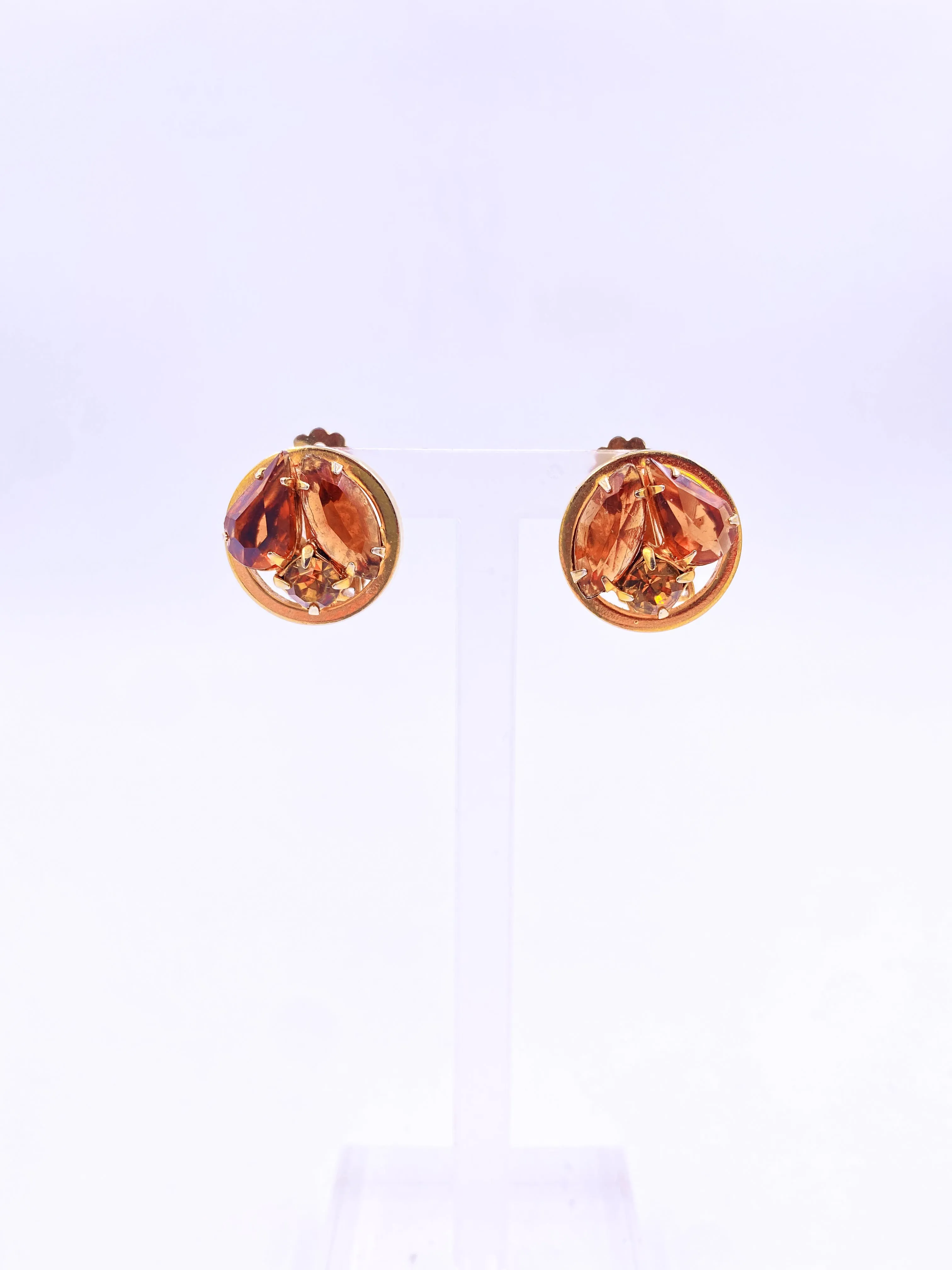 Citrine Stone Earrings