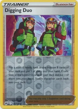 [Collector Troves] Pokemon Sword & Shield Crown Zenith Trainer Digging Duo Card