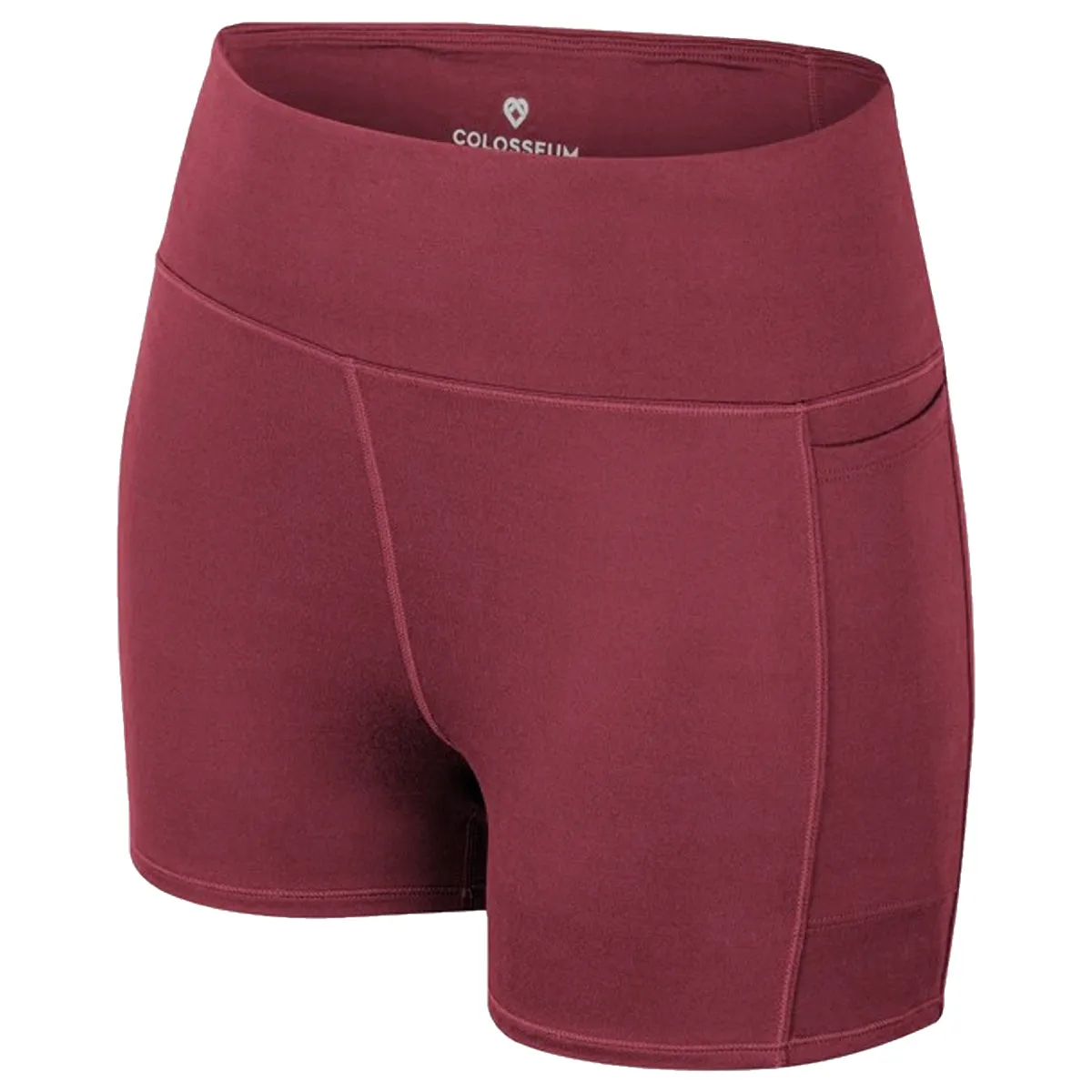 Colosseum Women's Stacked FSU Bike Short - Garnet