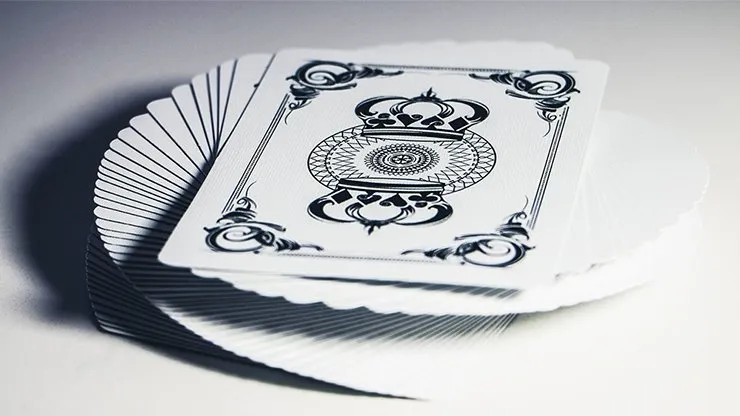 Crown Deck (Snow) Playing Cards by The Blue Crown