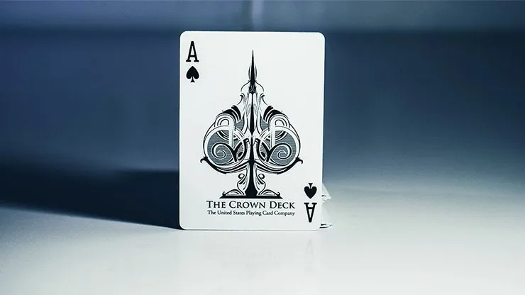 Crown Deck (Snow) Playing Cards by The Blue Crown