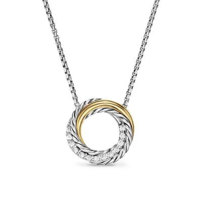 David Yurman 14.5mm Crossover Necklace