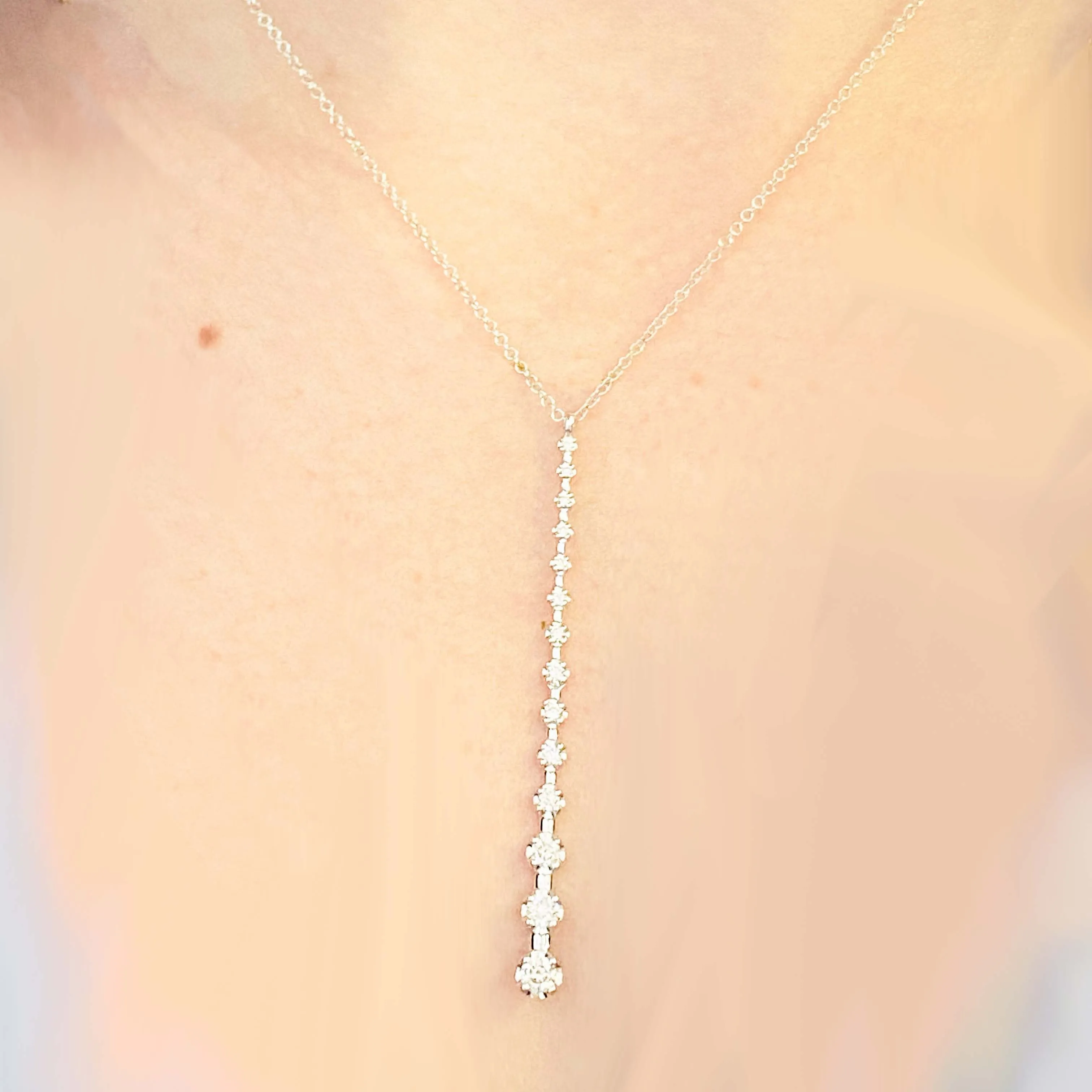 Diamond Drop Necklace