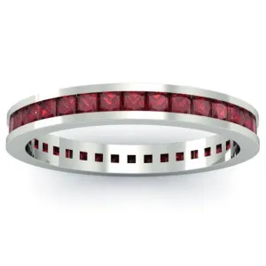 Garnet Eternity Ring