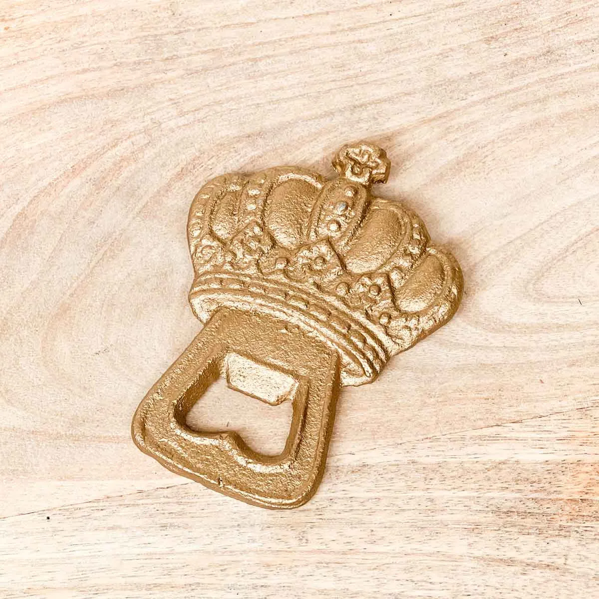 Gold Crown Bottle Opener