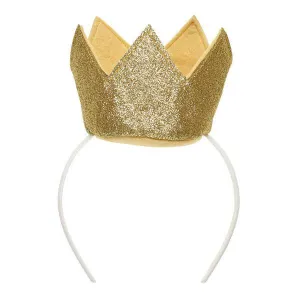 Gold Crown Headband