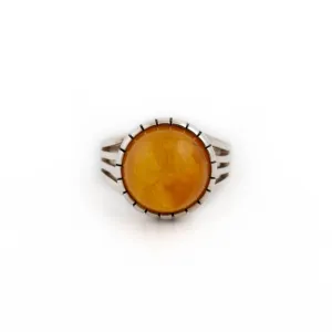 Humble Baltic Amber Ring