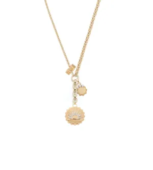 Internal Compass, Engravable & Wholeness : Medium Mixed Belcher Extension Necklace