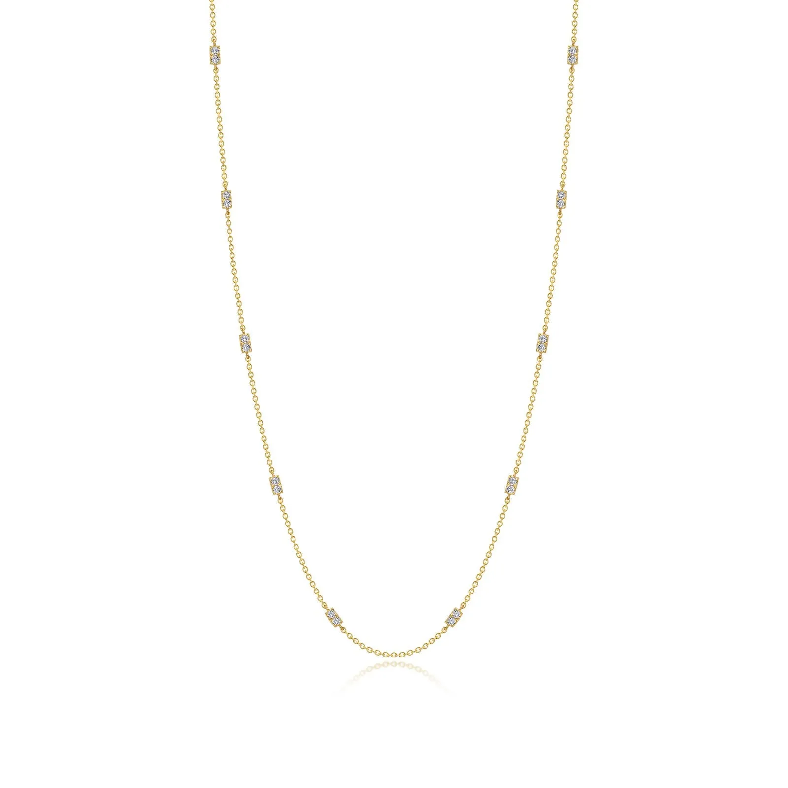 Lafonn Classic Diamond Necklace N0321CLG18