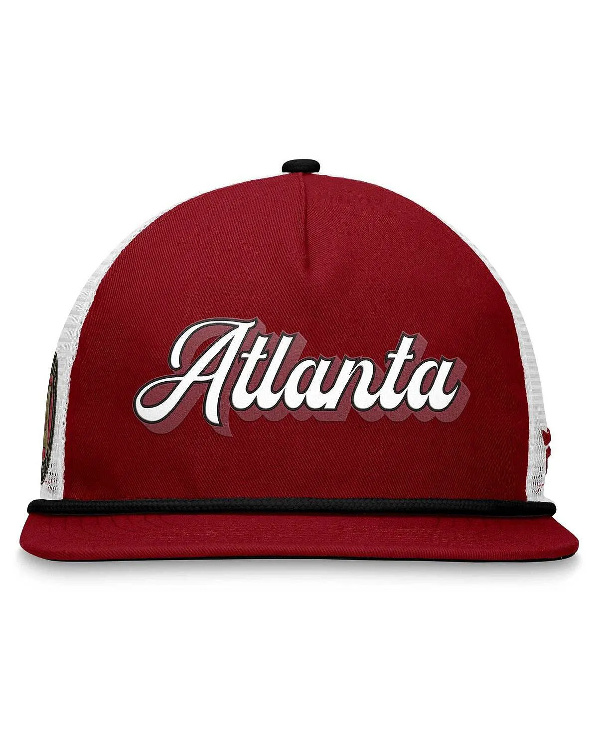 Men's Branded Garnet and White Atlanta United FC True Classic Snapback Fanatics Golf Cap