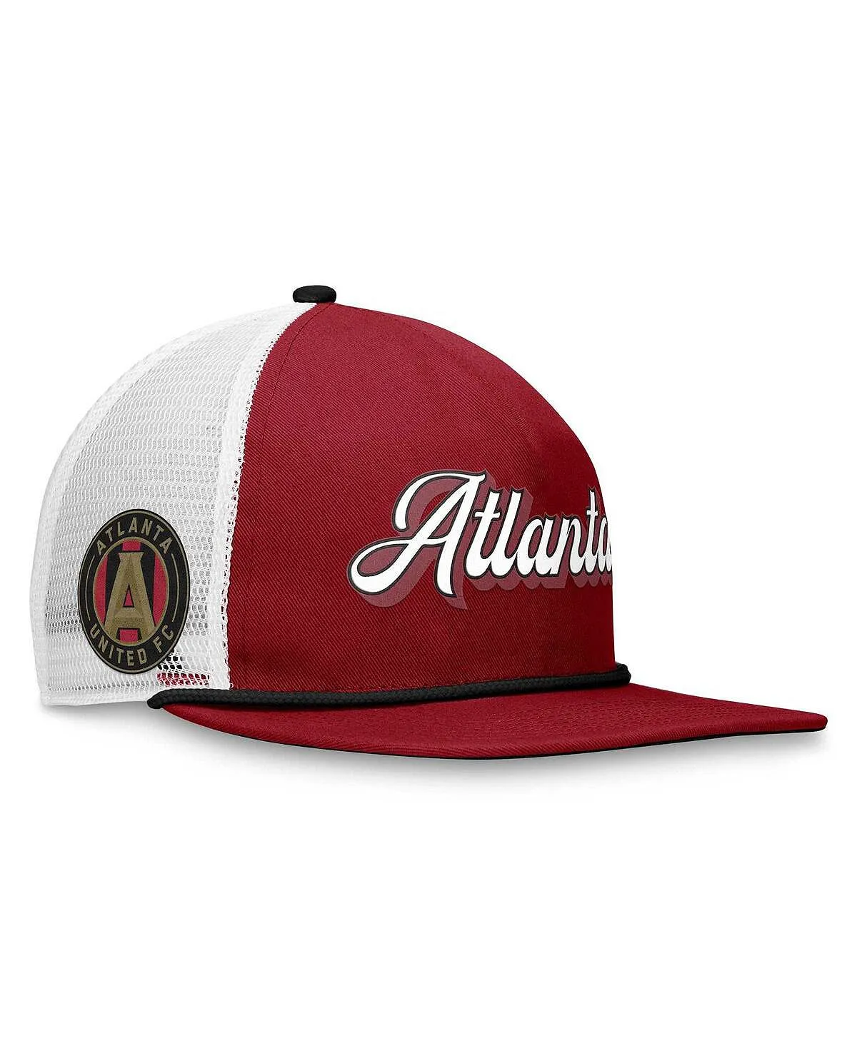 Men's Branded Garnet and White Atlanta United FC True Classic Snapback Fanatics Golf Cap