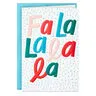 Merry Fa La La Wishes Packaged Christmas Cards, Set of 5