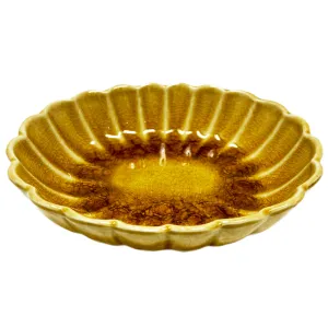 Oval Bowl Amber