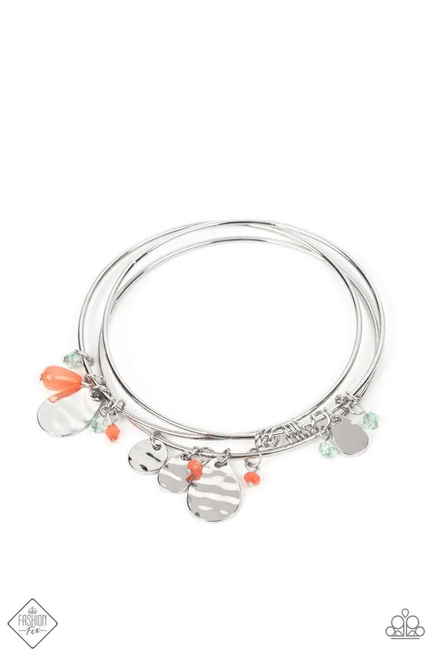 Paparazzi Bracelet ~ Secret Paradise - Orange