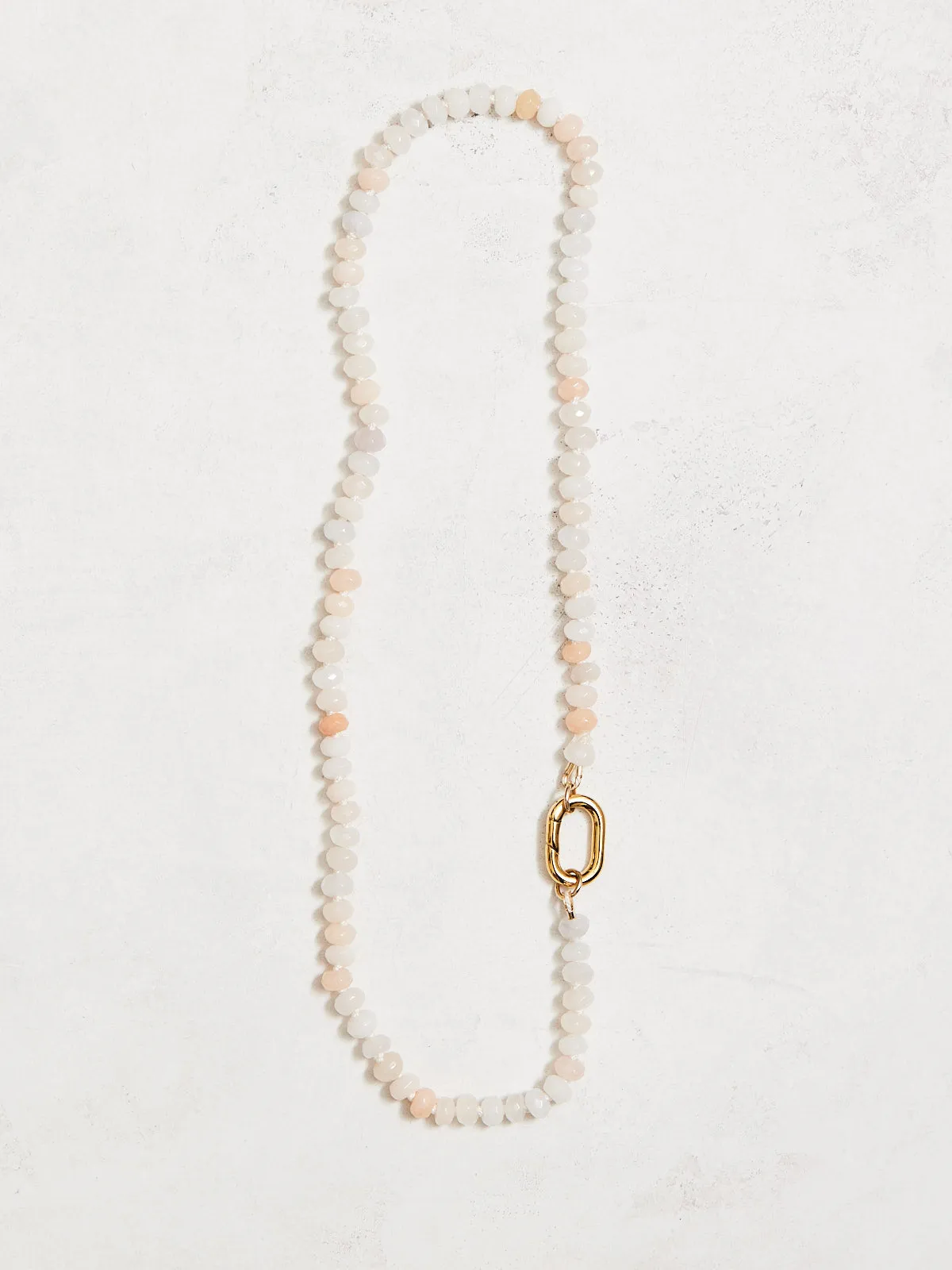 Peach Adventurine Necklace, Medium