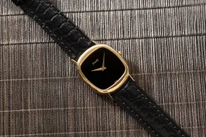 Piaget 'Onyx' Ellipse Dress Watch