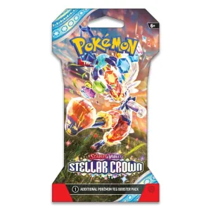 Pokemon Scarlet & Violet Stellar Crown Sleeved Booster | Cinderace