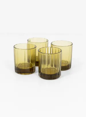 Reed Tumbler Set Amber