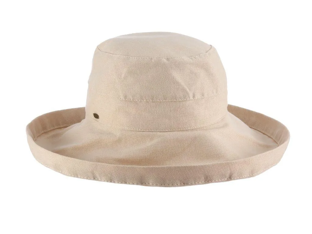 Scala Giana Cotton Upturn Sun Hat