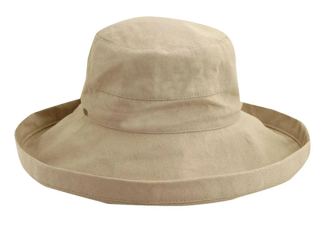 Scala Giana Cotton Upturn Sun Hat