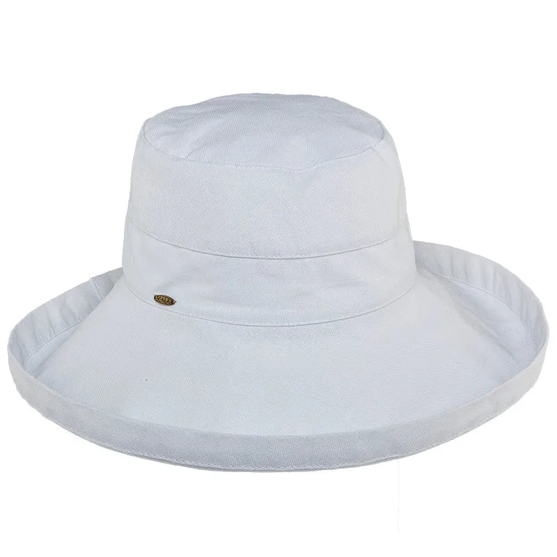 Scala Giana Cotton Upturn Sun Hat