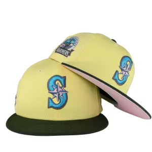 Seattle Mariners Soft Yellow 30th Anniversary New Era 59FIFTY Fitted Hat