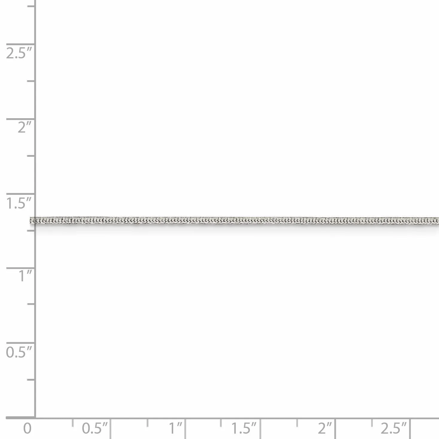 Silver D.C 1.25-mm Round Snake Chain