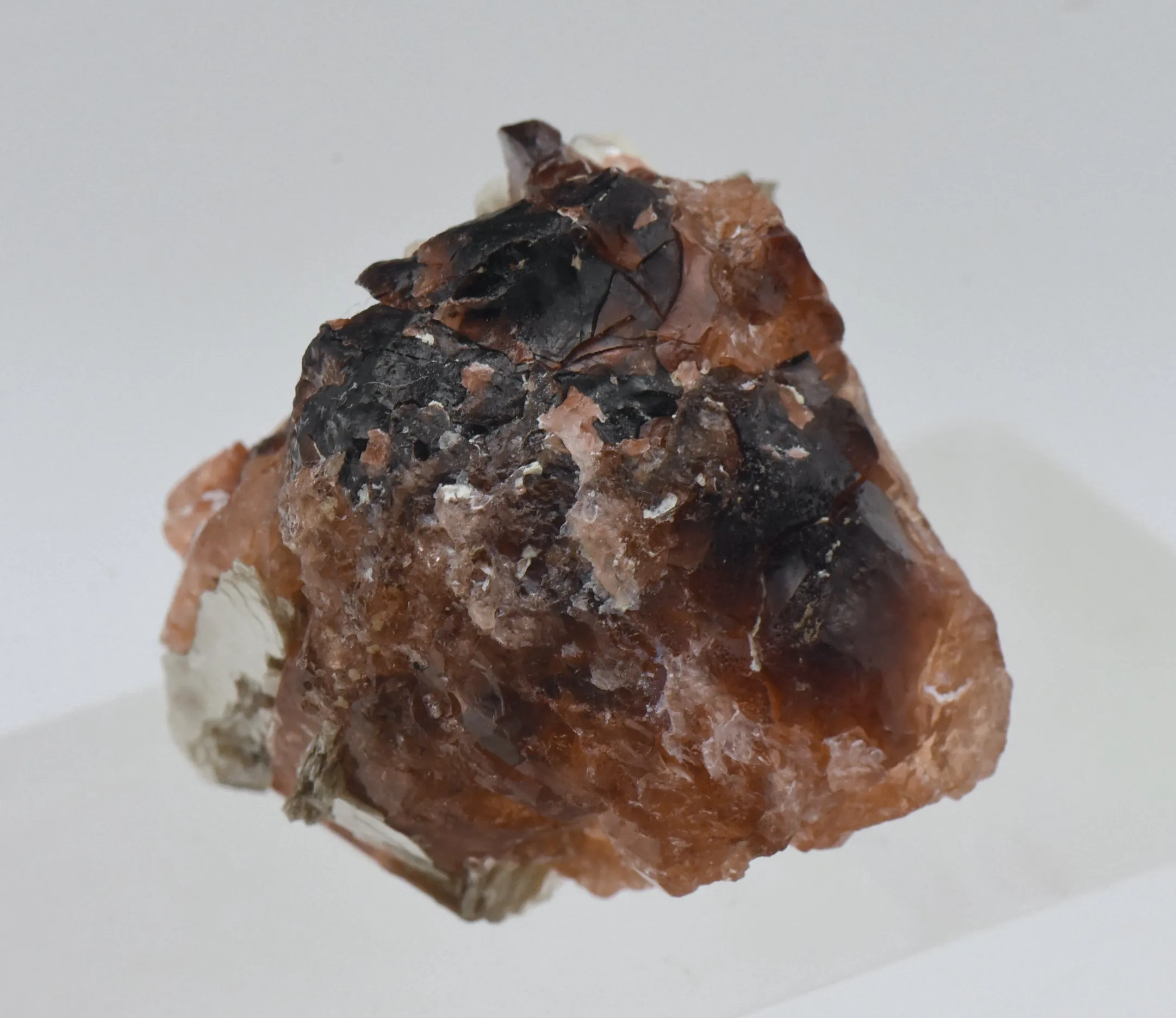 Spessartine Garnet with Muscovite Mineral Specimen - Brazil