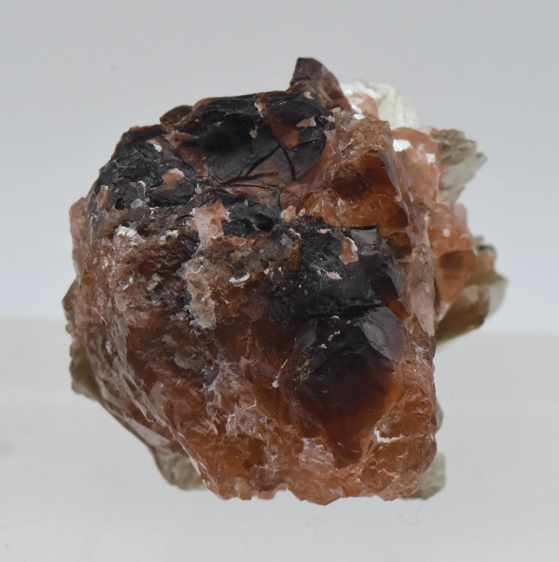 Spessartine Garnet with Muscovite Mineral Specimen - Brazil