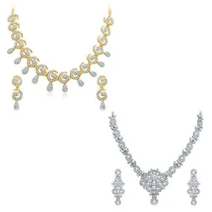 Sukkhi Marvellous 2 Pieces Necklace Set Combo for Women