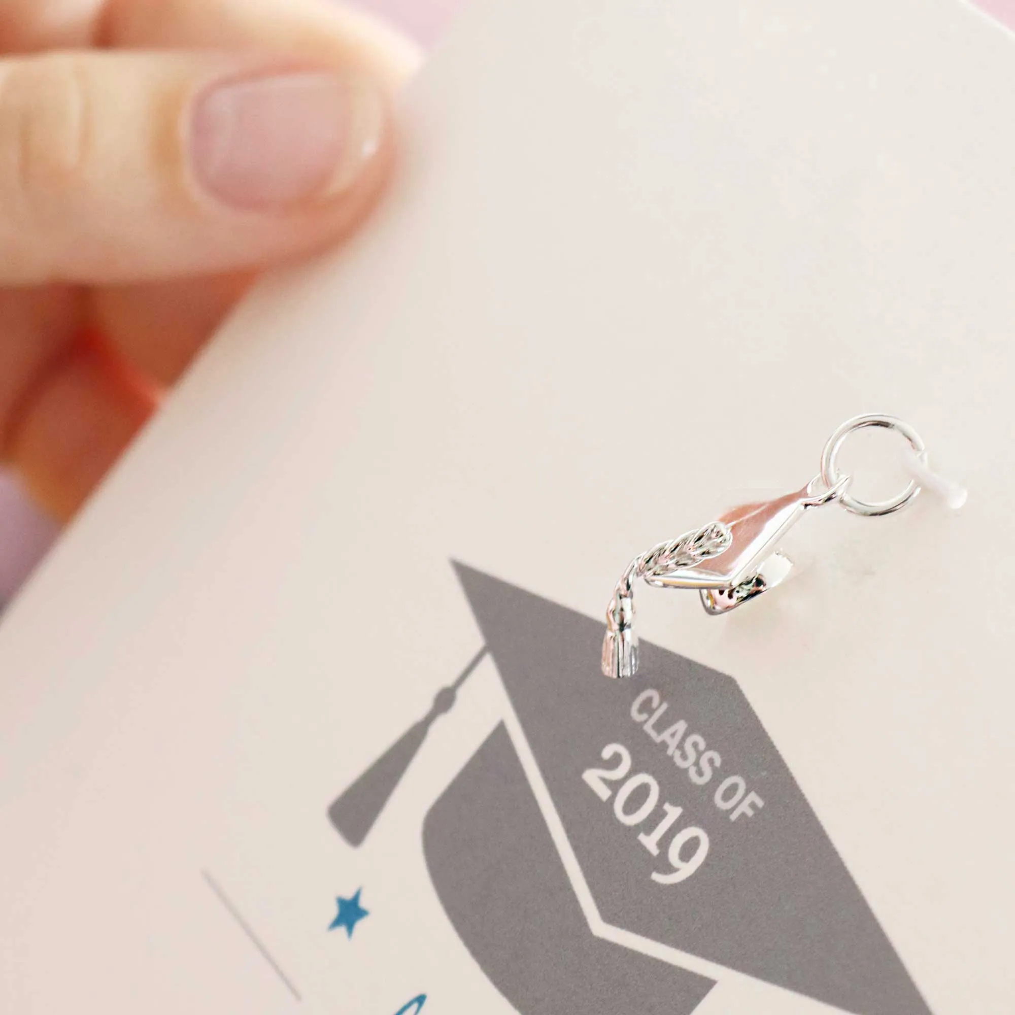 The Tassle Was Worth The Hassle Personalised Graduation Charm Gift Card