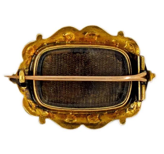 Victorian 15ct REGARD Brooch