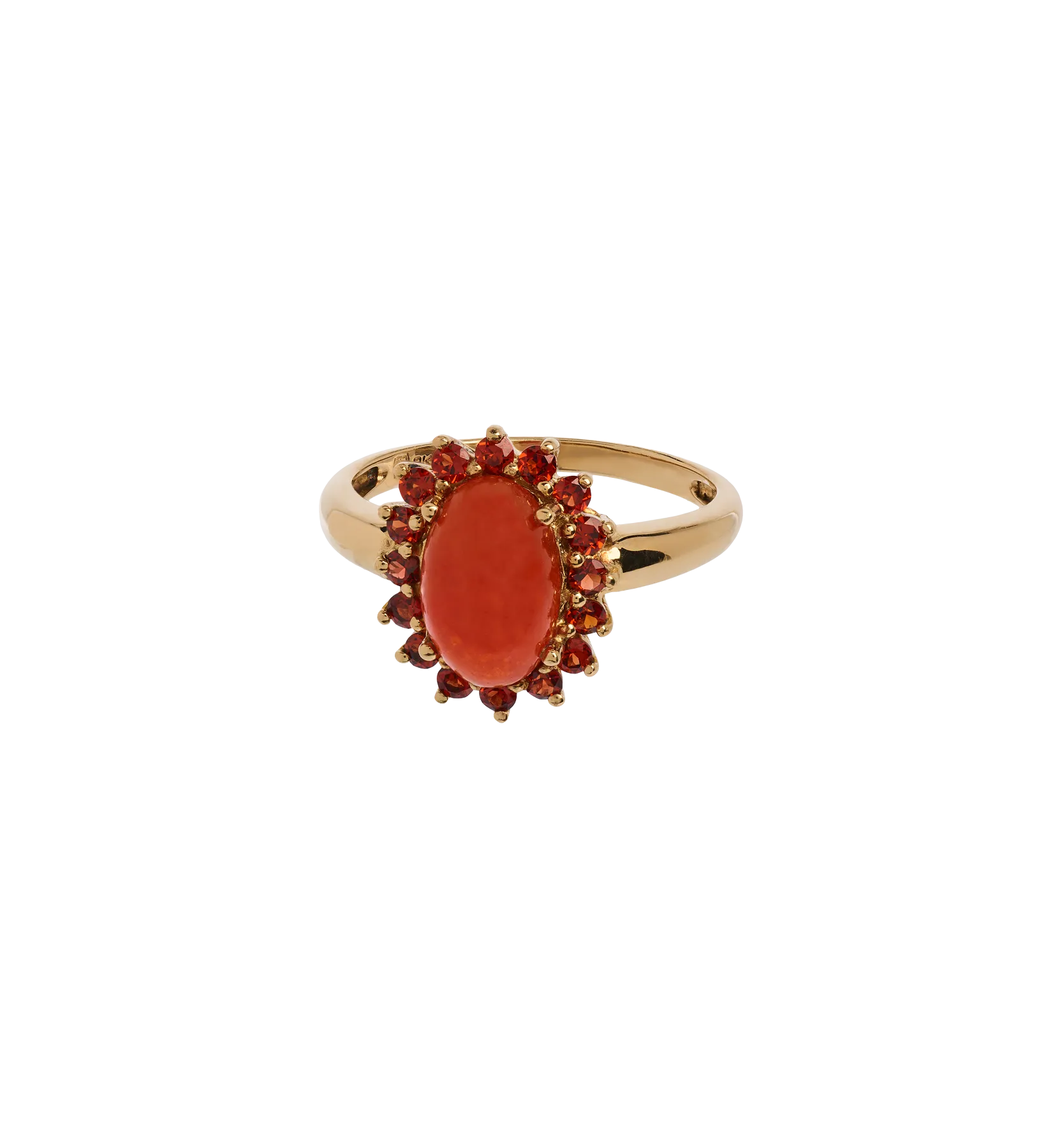 Vintage Carnelian Garnet Ring